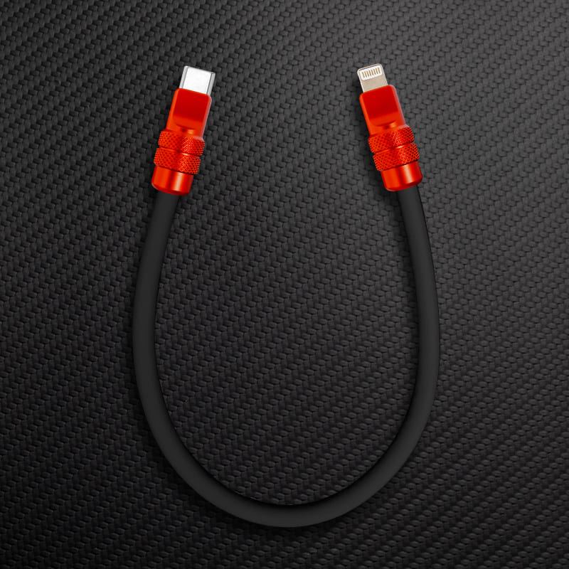"Cute Anodized Pro" Power Bank Friendly Cable (C+Lightning) - Image 22