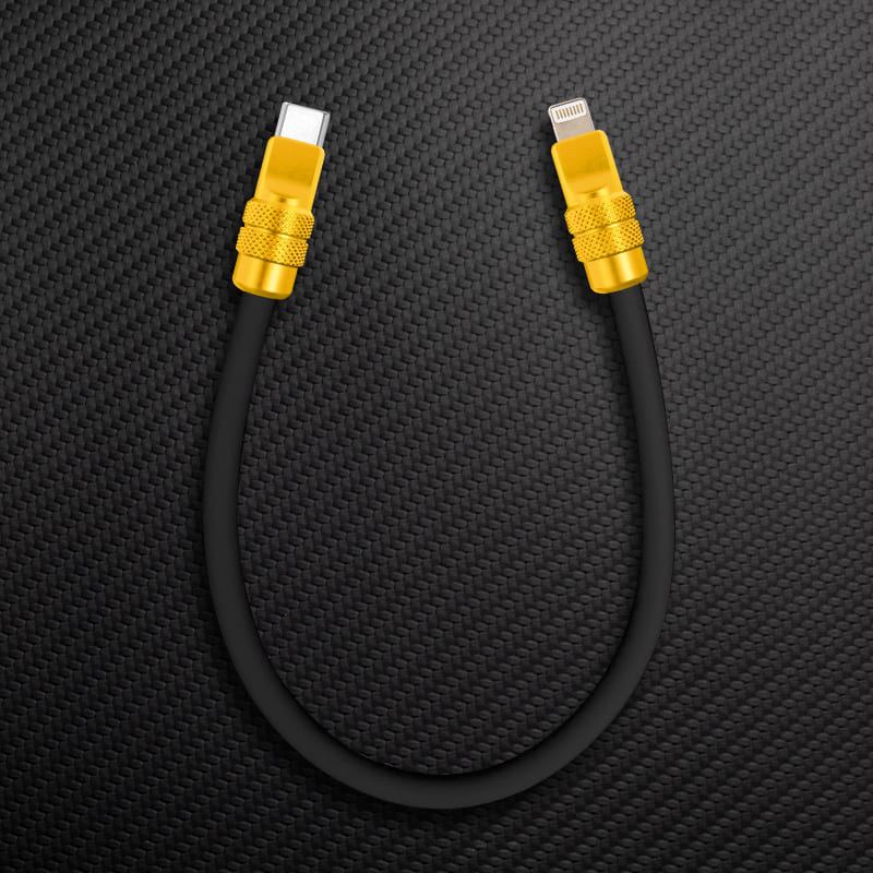"Cute Anodized Pro" Power Bank Friendly Cable (C+Lightning) - Image 23