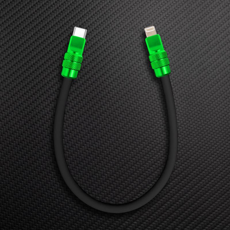 "Cute Anodized Pro" Power Bank Friendly Cable (C+Lightning) - Image 24