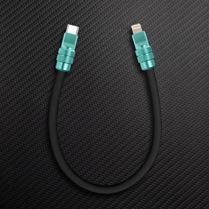 "Cute Anodized Pro" Power Bank Friendly Cable (C+Lightning) - Image 25