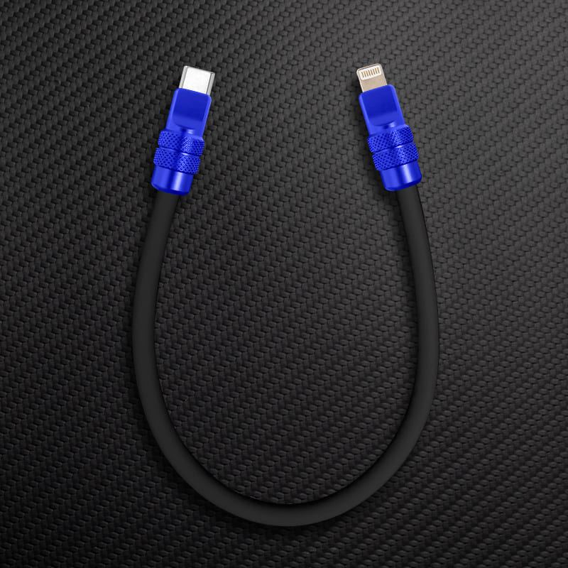 "Cute Anodized Pro" Power Bank Friendly Cable (C+Lightning) - Image 27