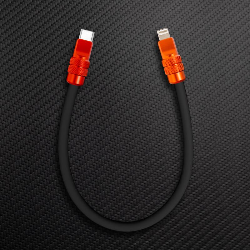 "Cute Anodized Pro" Power Bank Friendly Cable (C+Lightning) - Image 30