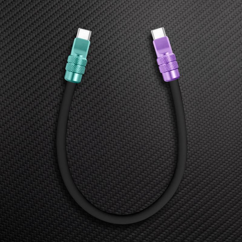 "Cute Anodized Pro" Power Bank Friendly Cable (C+Lightning) - Image 7