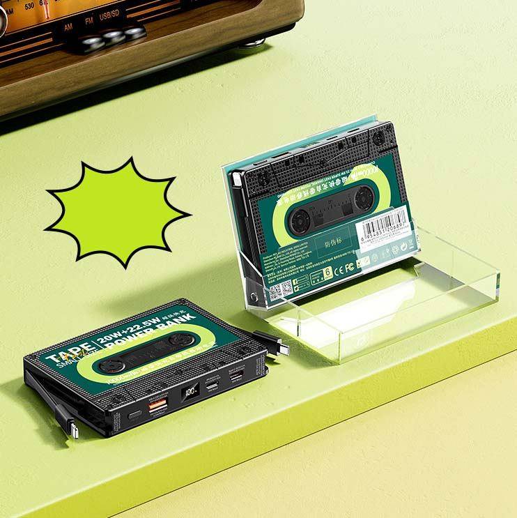 ChubbyPower Cyber – 10000mAh 22.5W Fast Charging Tape-Style Power Bank - Image 4