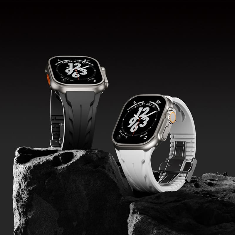 "Elegance Redefined" Silicone Sport Band For Apple Watch - Image 3
