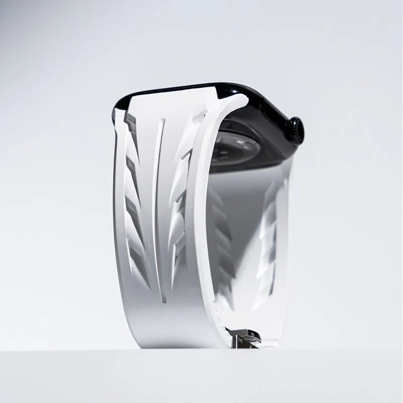 "Elegance Redefined" Silicone Sport Band For Apple Watch - Image 4