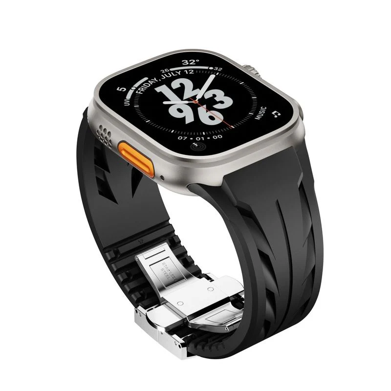 "Elegance Redefined" Silicone Sport Band For Apple Watch - Image 6