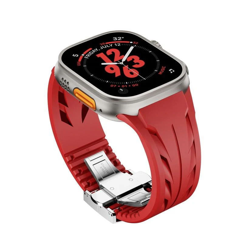 "Elegance Redefined" Silicone Sport Band For Apple Watch - Image 7