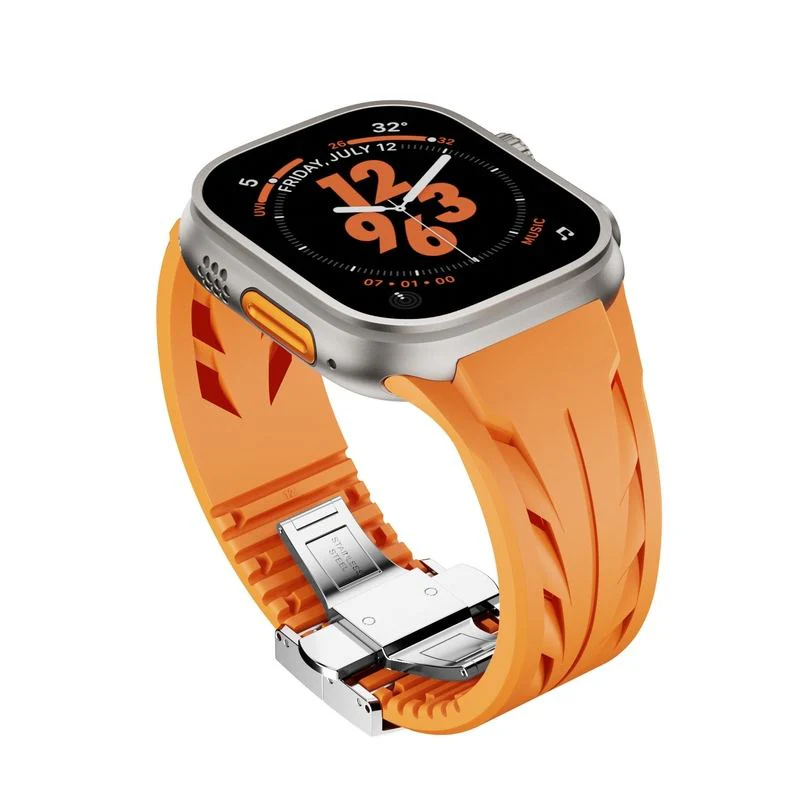 "Elegance Redefined" Silicone Sport Band For Apple Watch - Image 8