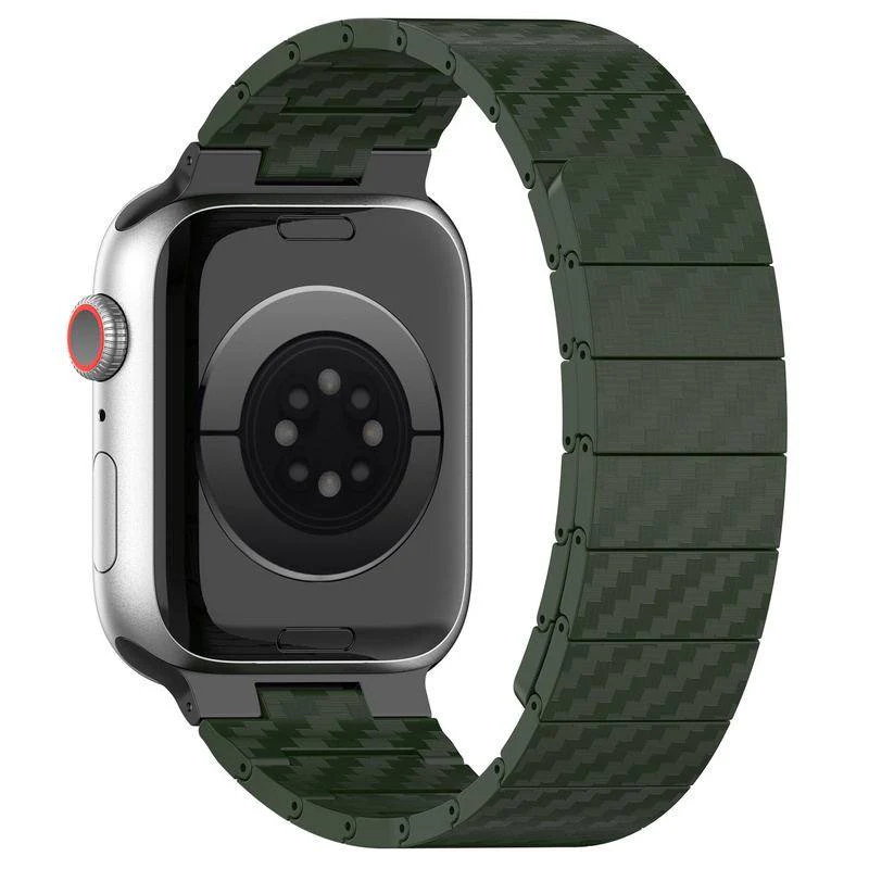 Magnetic Carbon Fiber Loop & Case For Apple Watch - Image 10
