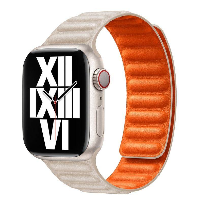 "Dual-Tone" Silicone Chain Magnetic Band For Apple Watch - Image 4