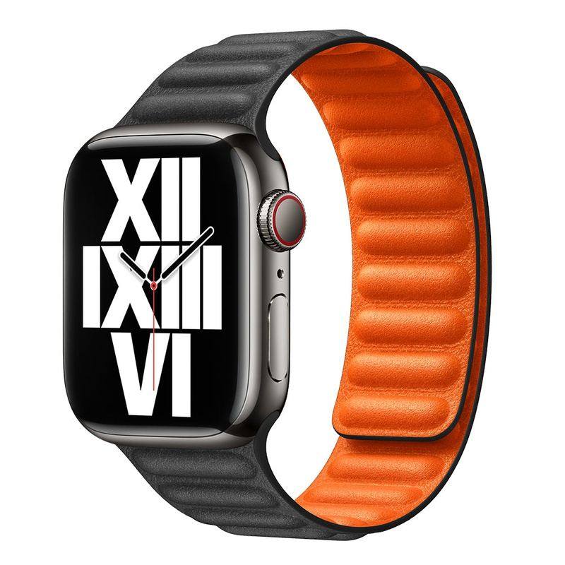 "Dual-Tone" Silicone Chain Magnetic Band For Apple Watch - Image 5