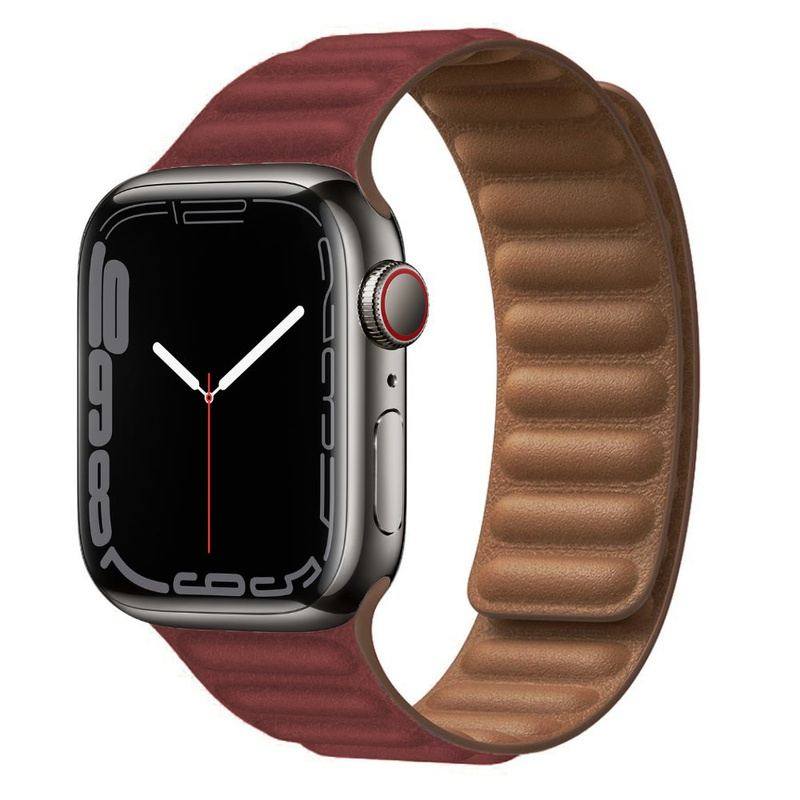 "Dual-Tone" Silicone Chain Magnetic Band For Apple Watch - Image 9