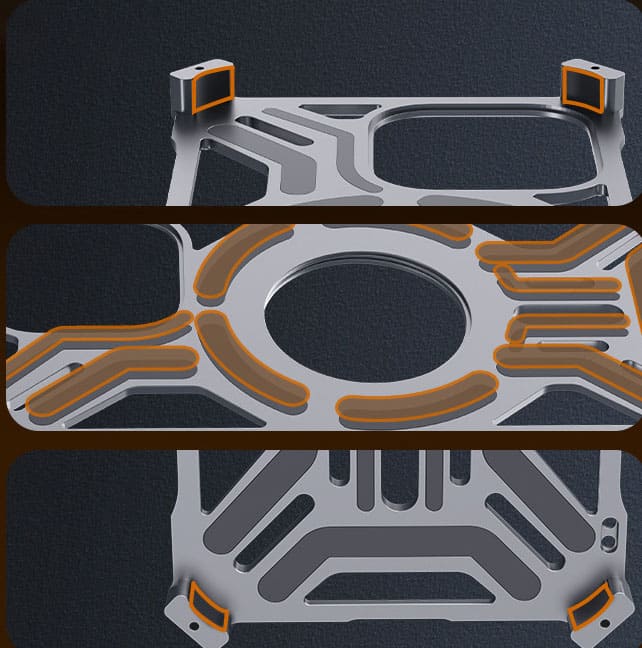 ChubbyArmor MechaMag - Magnetic Case With Adjustable Stand For iPhone - Image 4