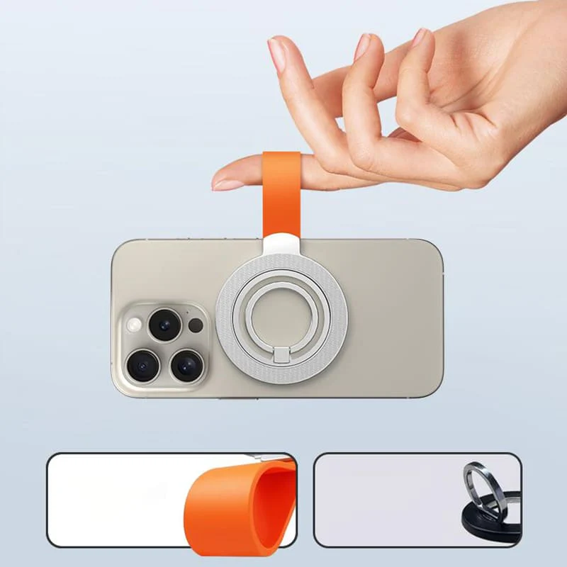 ChubbyGrip Omni - 360° Rotating Dual-Sided MagSafe Grip - Image 5