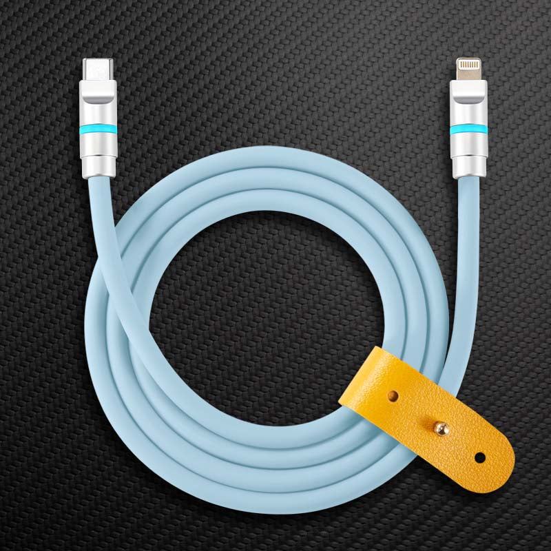 "Neon Chubby" Fast Charge Cable With Smart Light - Image 12
