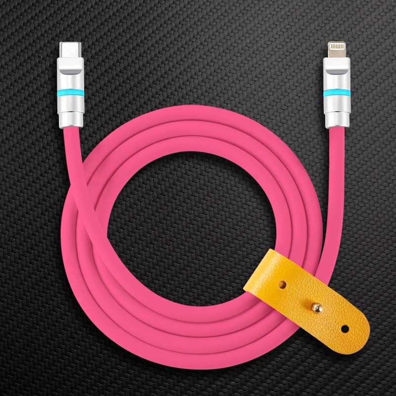 "Neon Chubby" Fast Charge Cable With Smart Light - Image 16