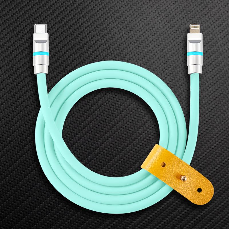 "Neon Chubby" Fast Charge Cable With Smart Light - Image 28