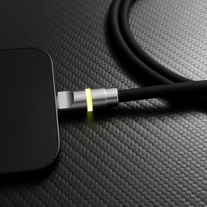 "Neon Chubby" Fast Charge Cable With Smart Light - Image 3