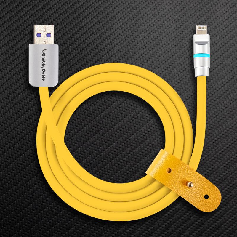 "Neon Chubby" Fast Charge Cable With Smart Light - Image 33