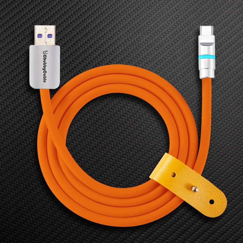 "Neon Chubby" Fast Charge Cable With Smart Light - Image 45