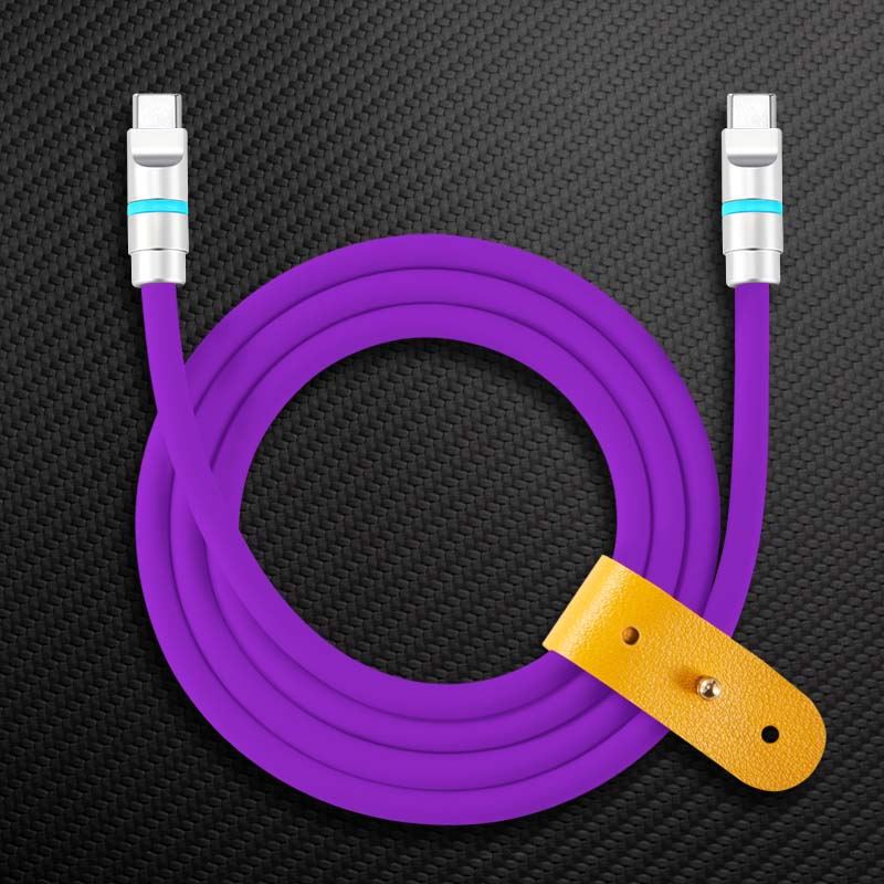 "Neon Chubby" Fast Charge Cable With Smart Light - Image 46