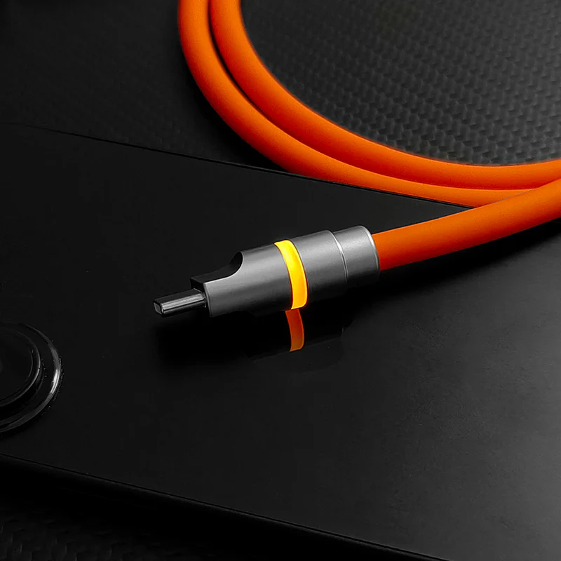 "Neon Chubby" Fast Charge Cable With Smart Light - Image 5