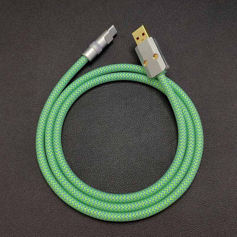 "Neon Chubby" Fast Charge Cable With Smart Light - Image 55