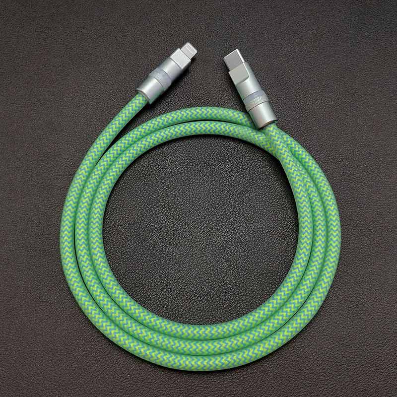 "Neon Chubby" Fast Charge Cable With Smart Light - Image 56