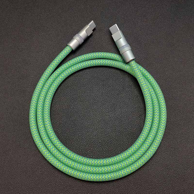 "Neon Chubby" Fast Charge Cable With Smart Light - Image 57