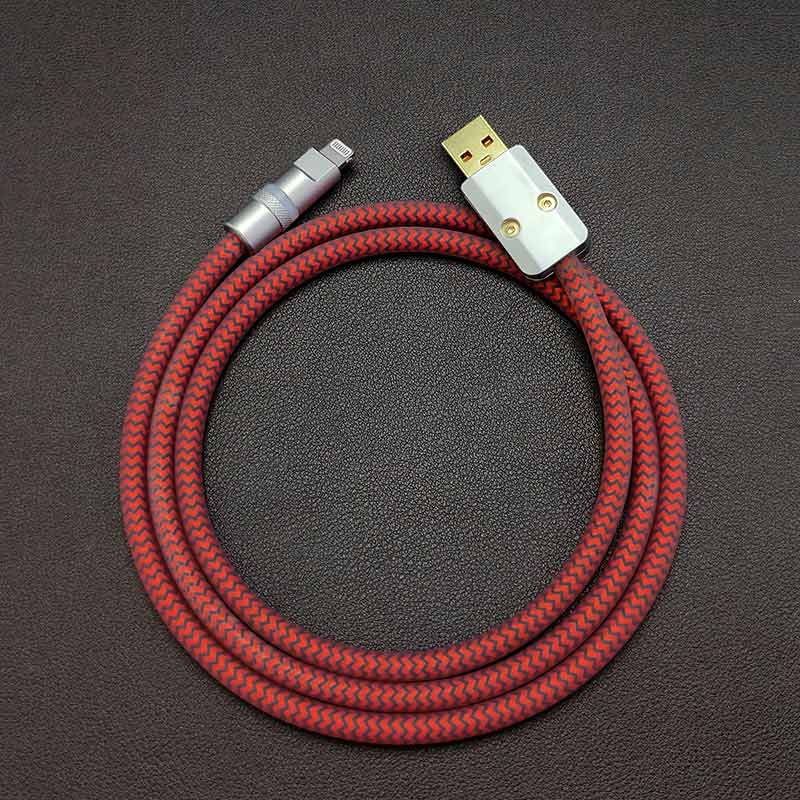 "Neon Chubby" Fast Charge Cable With Smart Light - Image 60