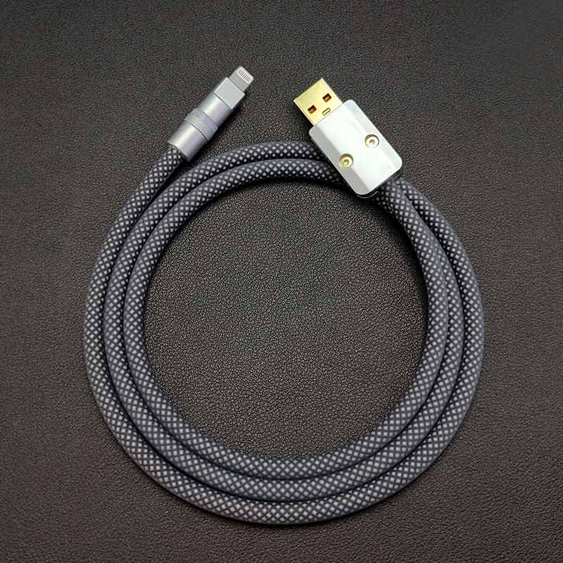 "Neon Chubby" Fast Charge Cable With Smart Light - Image 63