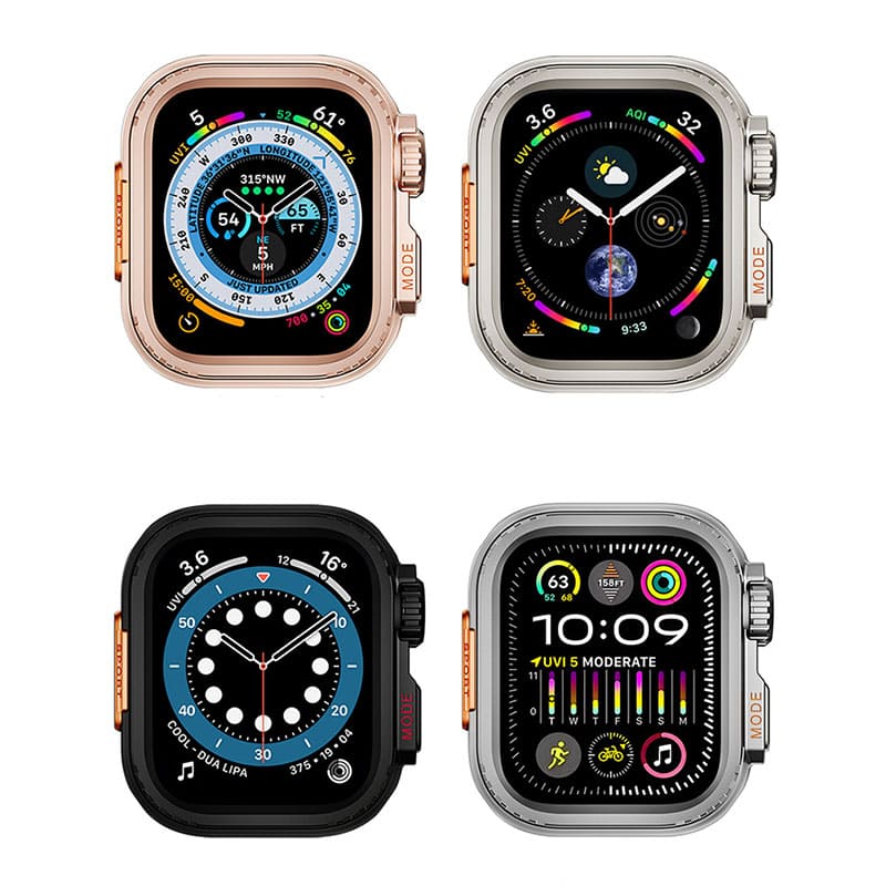 "Instant Ultra Transformation" One-Piece Alloy Bezel Case for Apple Watch - Image 11