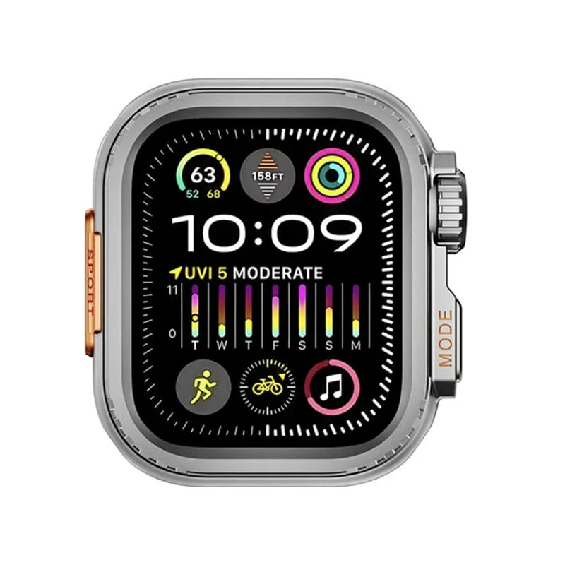 "Instant Ultra Transformation" One-Piece Alloy Bezel Case for Apple Watch - Image 12