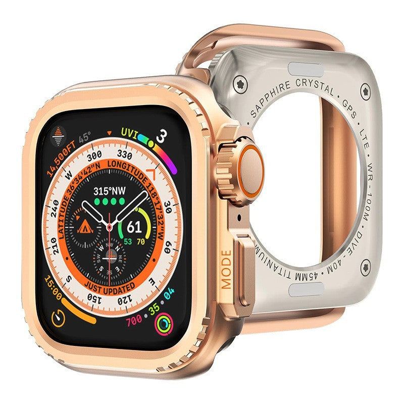 "Instant Ultra Transformation" One-Piece Alloy Bezel Case for Apple Watch - Image 16