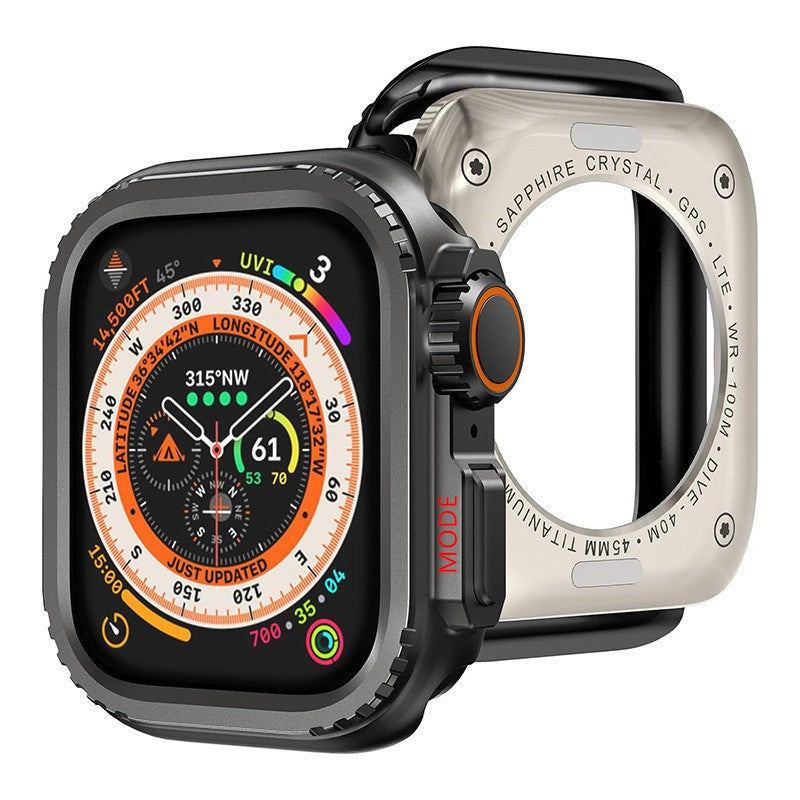 "Instant Ultra Transformation" One-Piece Alloy Bezel Case for Apple Watch - Image 18