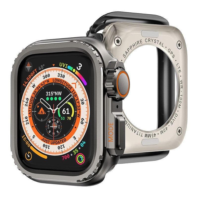"Instant Ultra Transformation" One-Piece Alloy Bezel Case for Apple Watch - Image 19