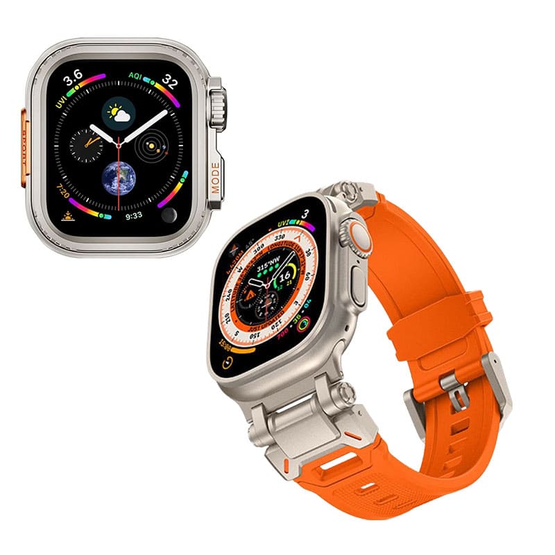 "Instant Ultra Transformation" One-Piece Alloy Bezel Case for Apple Watch - Image 20