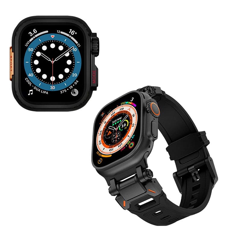 "Instant Ultra Transformation" One-Piece Alloy Bezel Case for Apple Watch - Image 21