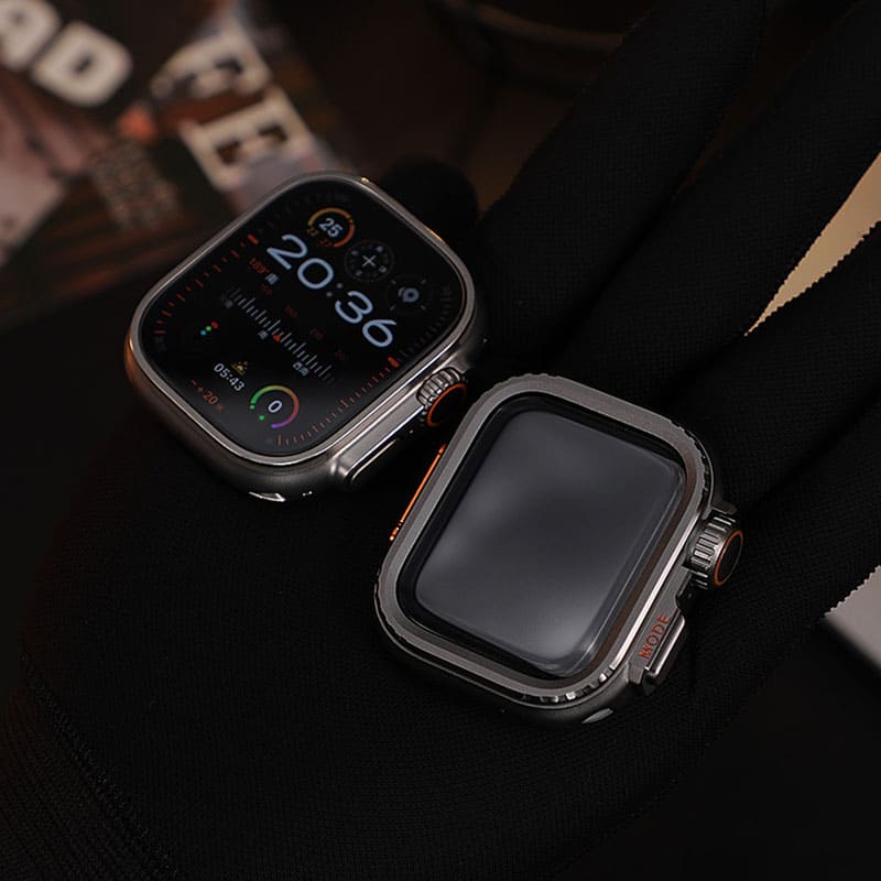 "Instant Ultra Transformation" One-Piece Alloy Bezel Case for Apple Watch - Image 5
