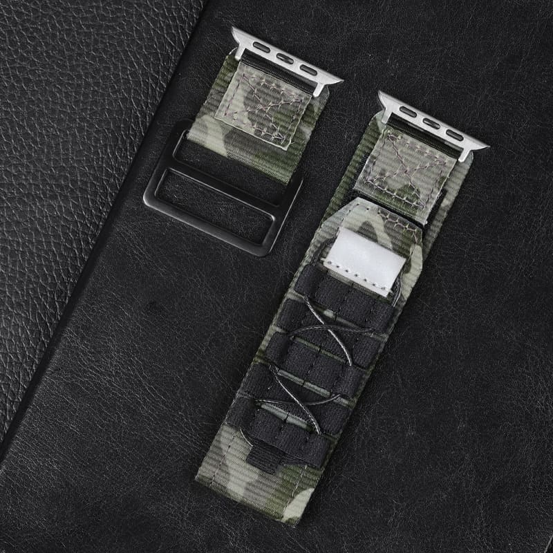 "AdventureFit" Outdoor Mountaineering Nylon Canvas Loop For Apple Watch - Image 15