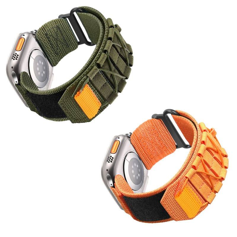 "AdventureFit" Outdoor Mountaineering Nylon Canvas Loop For Apple Watch - Image 16