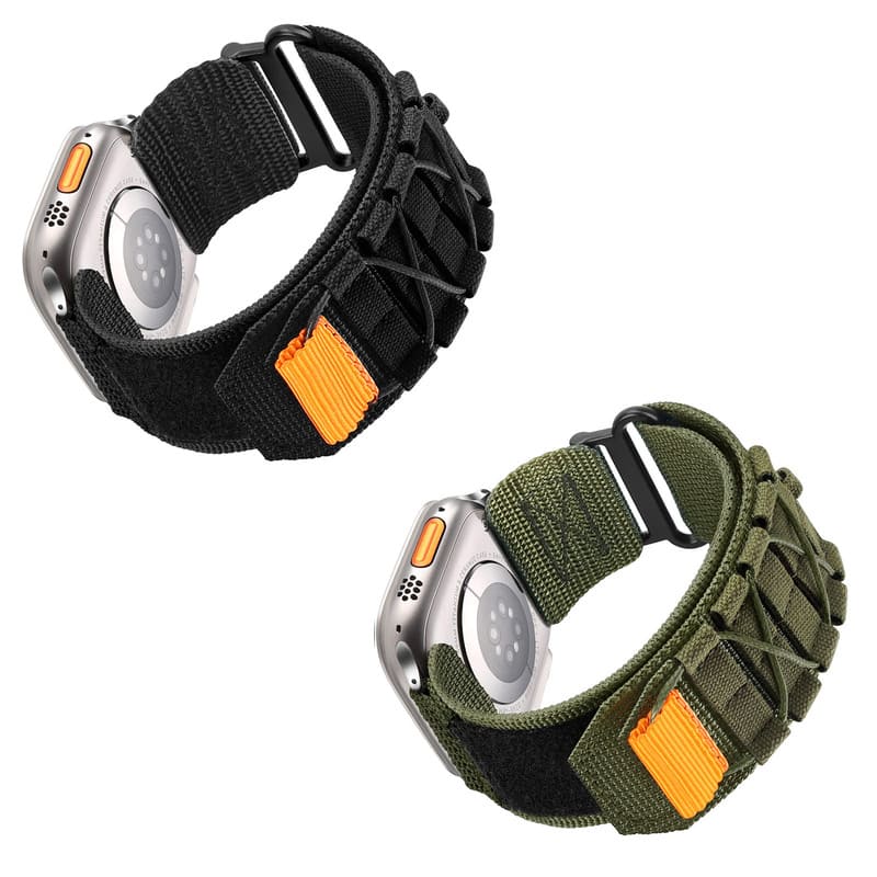 "AdventureFit" Outdoor Mountaineering Nylon Canvas Loop For Apple Watch - Image 18