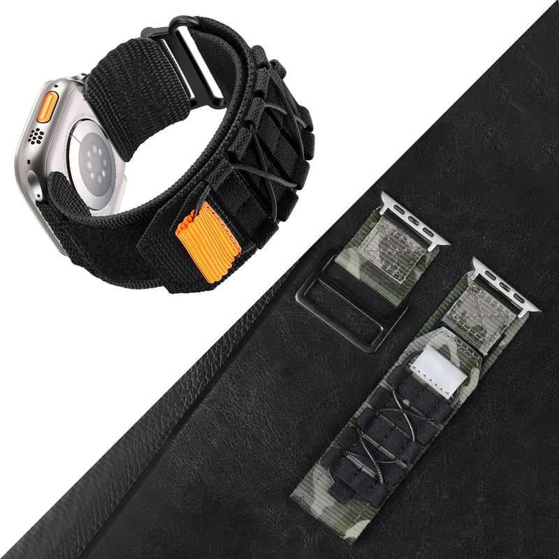"AdventureFit" Outdoor Mountaineering Nylon Canvas Loop For Apple Watch - Image 23