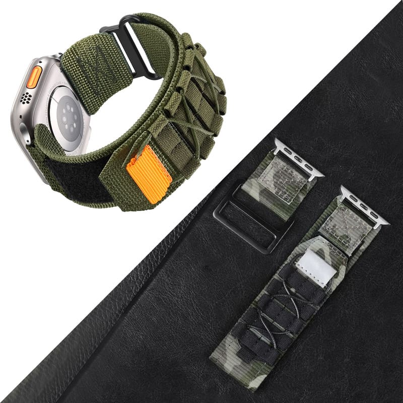 "AdventureFit" Outdoor Mountaineering Nylon Canvas Loop For Apple Watch - Image 24