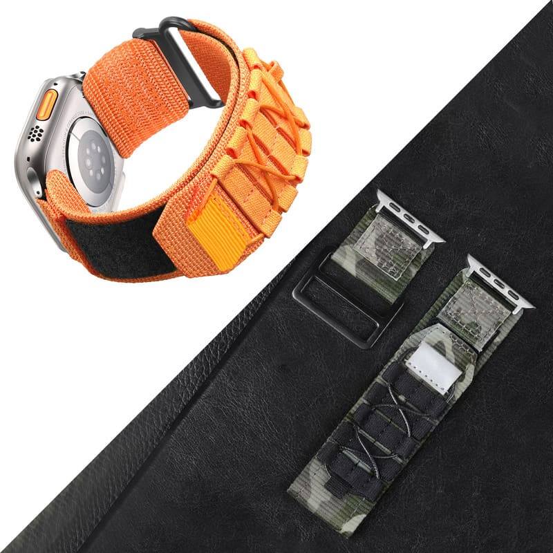"AdventureFit" Outdoor Mountaineering Nylon Canvas Loop For Apple Watch - Image 25