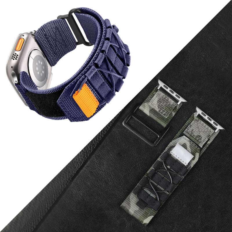 "AdventureFit" Outdoor Mountaineering Nylon Canvas Loop For Apple Watch - Image 27