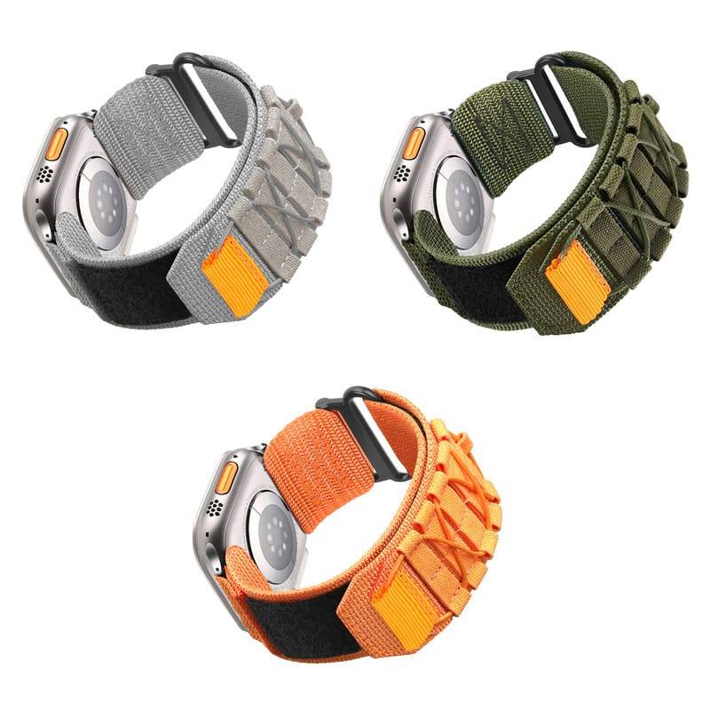 "AdventureFit" Outdoor Mountaineering Nylon Canvas Loop For Apple Watch - Image 29