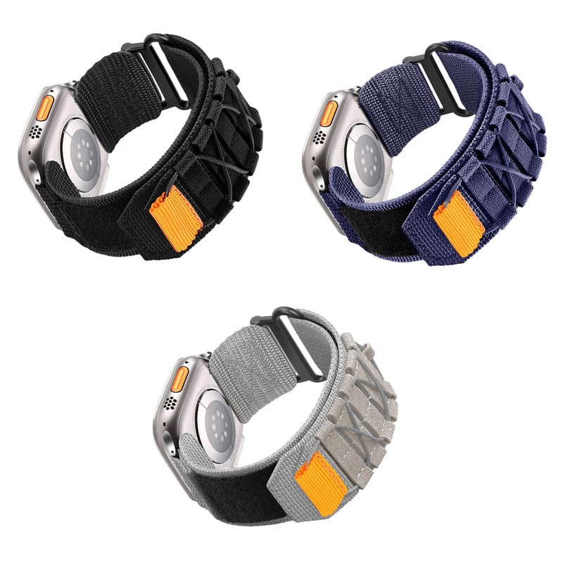 "AdventureFit" Outdoor Mountaineering Nylon Canvas Loop For Apple Watch - Image 31