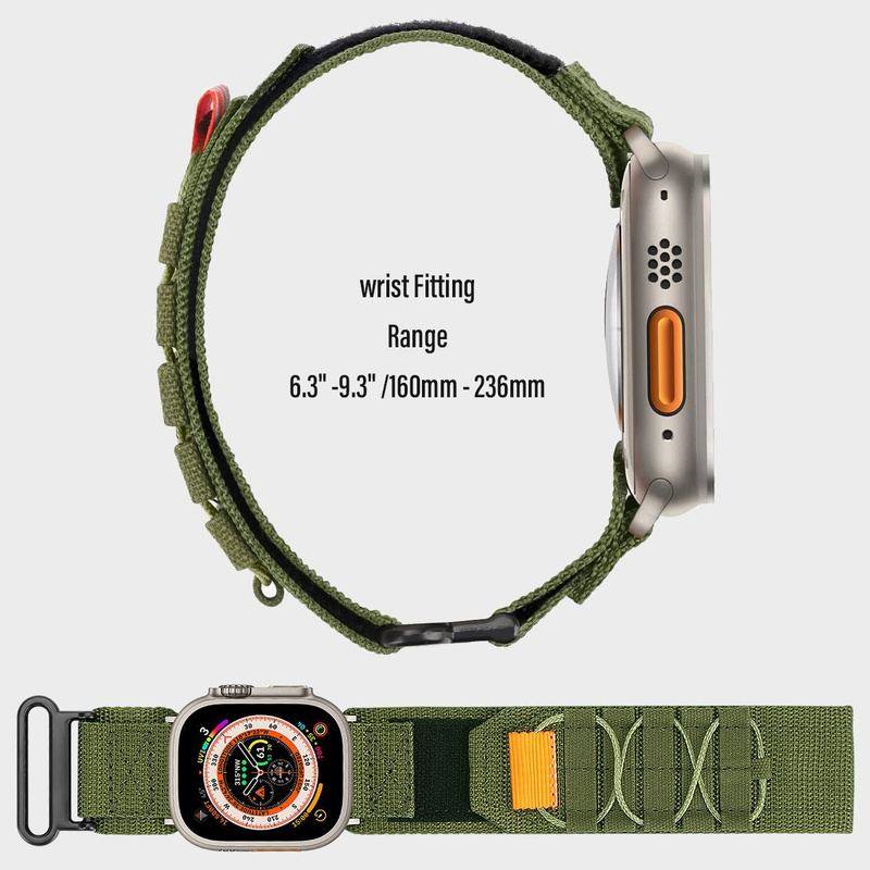 "AdventureFit" Outdoor Mountaineering Nylon Canvas Loop For Apple Watch - Image 6